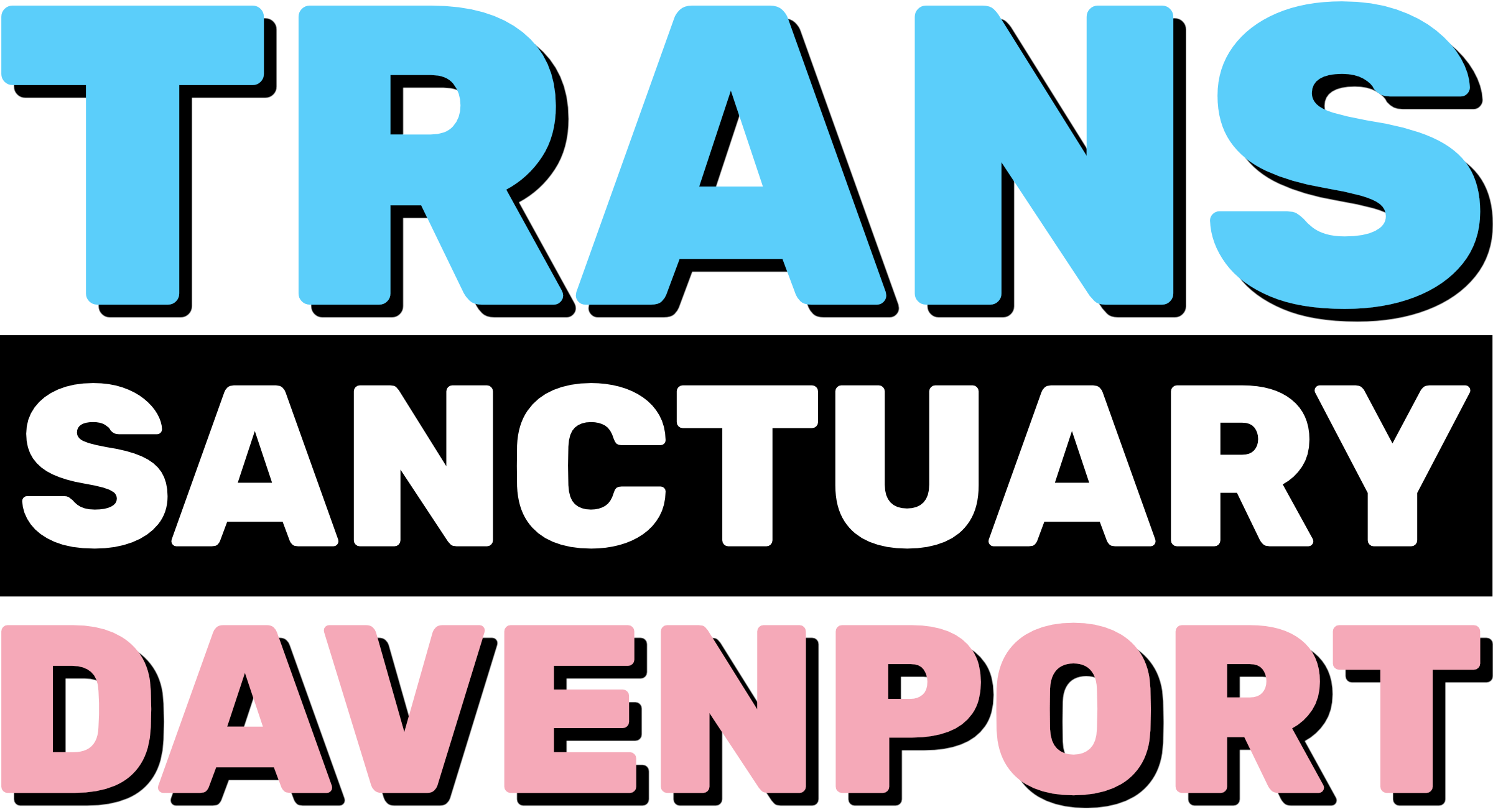 Trans Sanctuary Davenport Logo Color
